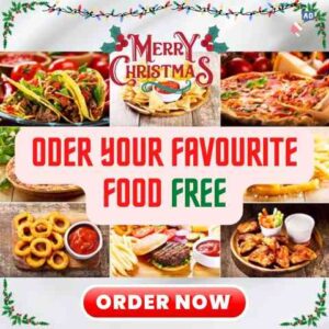 Oder Your Favourite Food Free Banner